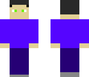 man with blue shirt and headphones