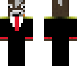 cow in a suit
