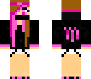 ninja pink monster girl