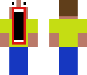 huge mouth