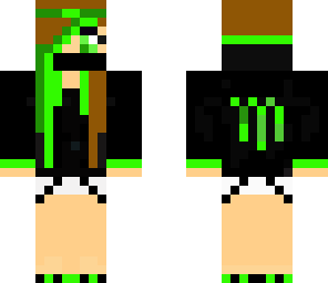 ninja green monster girl