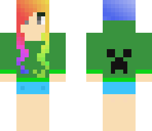 music rainbow girl