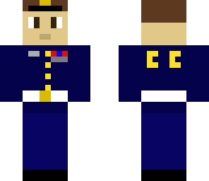 marine in formal uniform