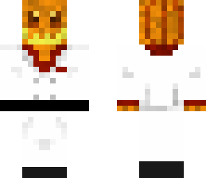 black belt pumpkin man