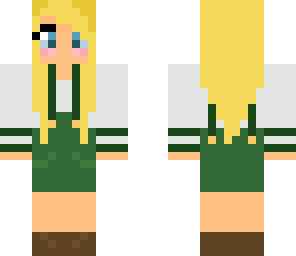 blonde overall