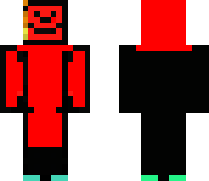 red and black man