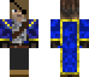 blue pirate adventurer