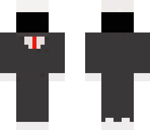 white head in a suit
