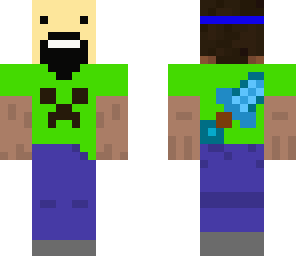steve the minecraft fan