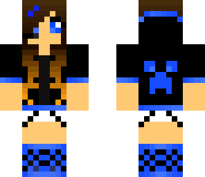 blue girl