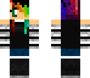 mod rainbow girl