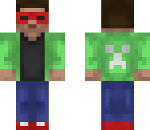 green jacket