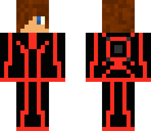 tron czerwony red