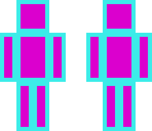 pink and blue