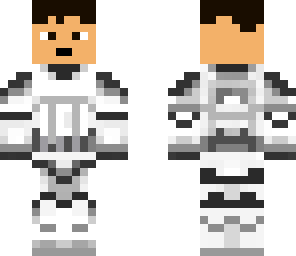 helmetless stormtrooper