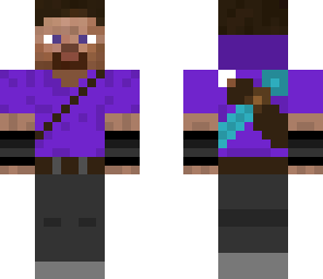 purple archer sword steve