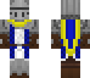 blue knight cape gold
