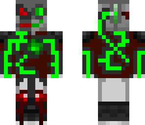 evil and good powered robot
