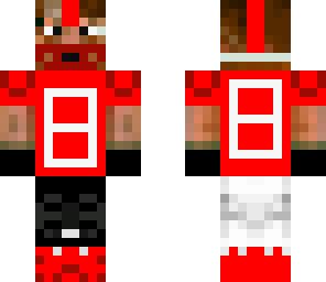 football player number 8