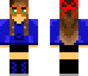 nerdy glasses girl