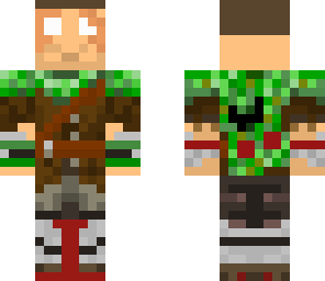 white eyed hunter with blood