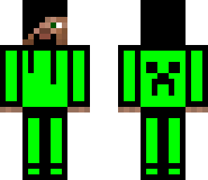 hombre con camiseta de creeper