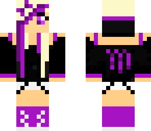 purple girl