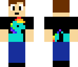 8-bit rainbow dash shirt