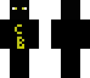 black and yellow alien thing