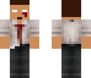 herobrine stuck in the body of the father of yimi