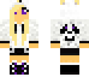 purple panda chick 