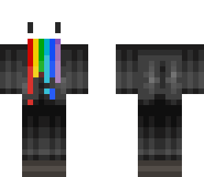 puke rainbows drawn guy