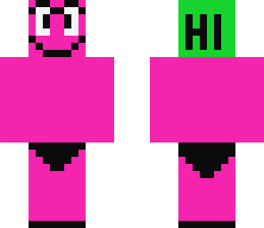 pink man skin