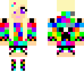 rainbow creeper girl fixed
