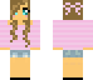 cute pink girl
