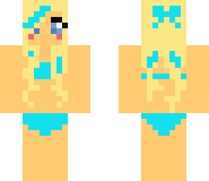 blue bikini girl 2
