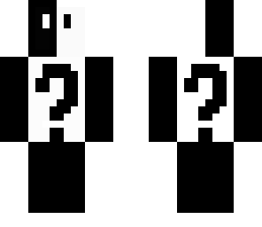 black or white