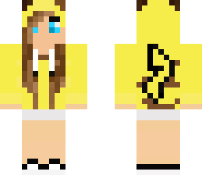 pika girl with hoodie updated