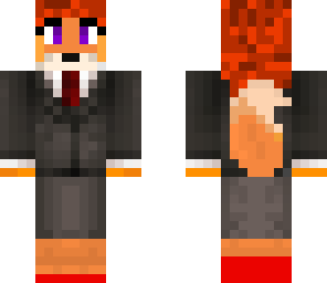 business fox girl