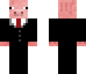 pig in suit