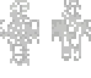 gray ripped herobrine ghost