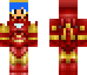 iron man senza mascher
