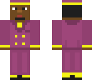 violet tuxedo and power