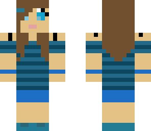 blue girl