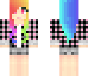 rainbow girl edit