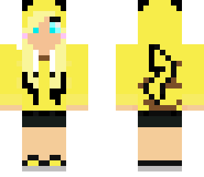 blonde pika-girl