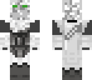 robot with gun on his back and wrist cannons