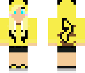 blonde pika-girl