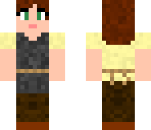female blacksmith w big eyes