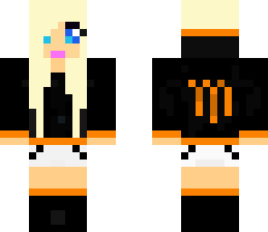 orange monster girl